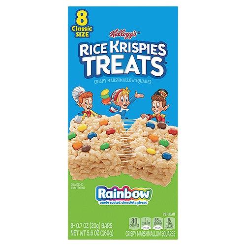 Kellogg's Rice Krispies - Rice Krispies Treats Rainbow (12 x 5.6oz)