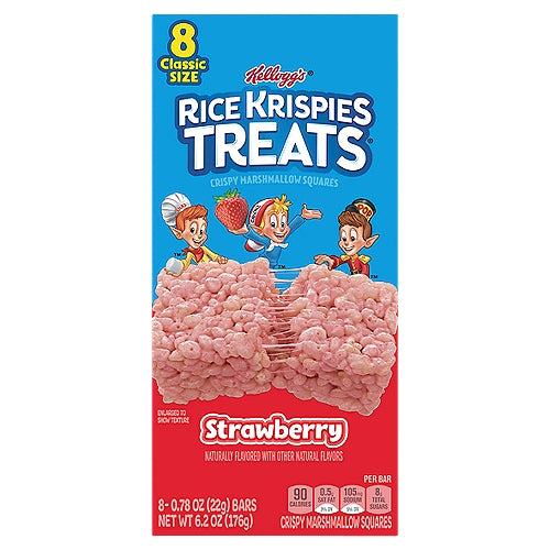 Kellogg's Rice Krispies - Rice Krispies Treats Strawberry (12 x 6.2oz)