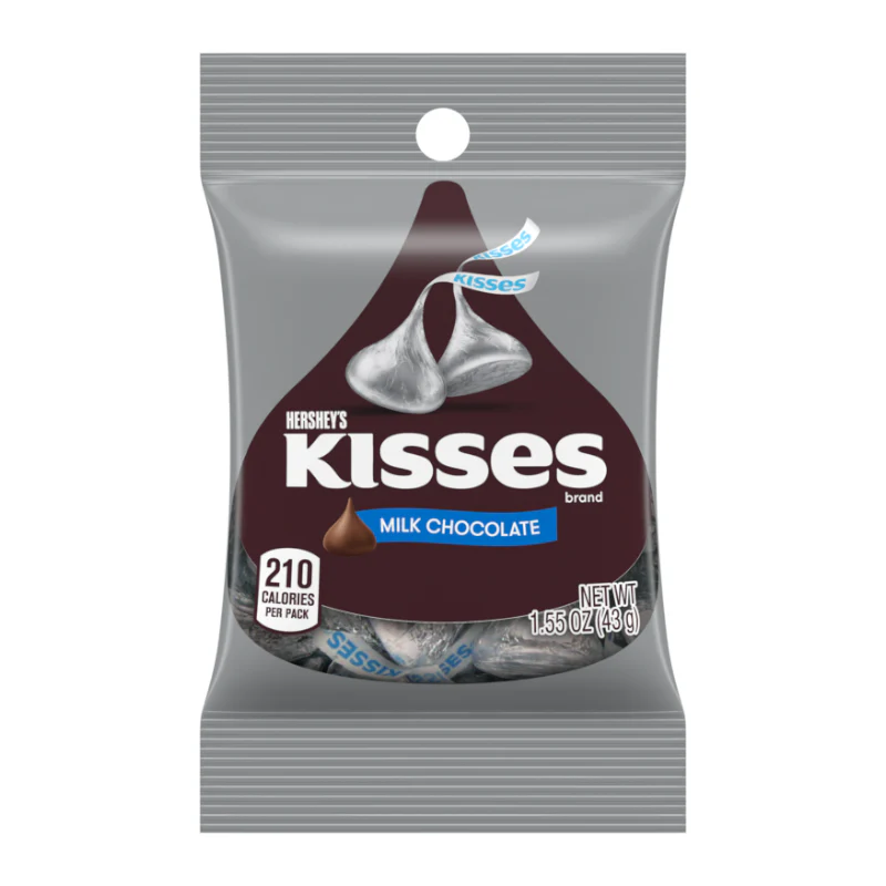 Kisses - Milk Chocolates (288 x 1.55oz)