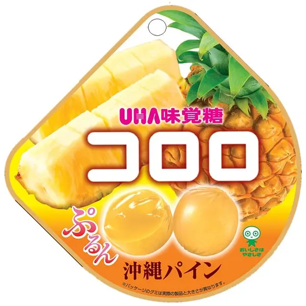 Kororo Okinawa Pineapple Gummy (6 x 12 x 40g)
