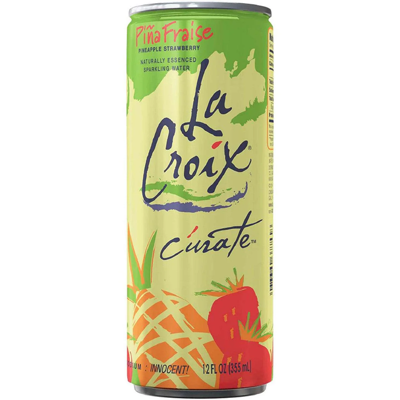 La Croix - Curate - Pina Fraise (3 x 8 x 12oz)