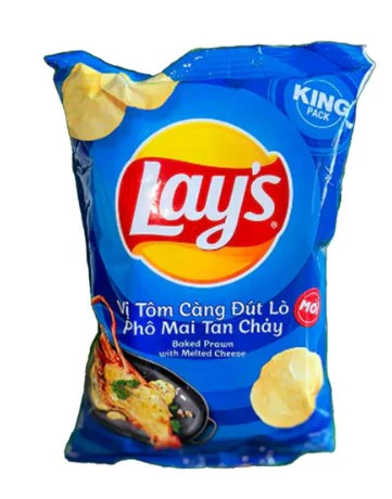 Lay's - Baked Prawn With Melted Cheese (100 x 54g)