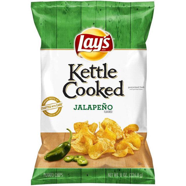 Lays Kettle Cooked Jalapeno (18 x 6.5oz)