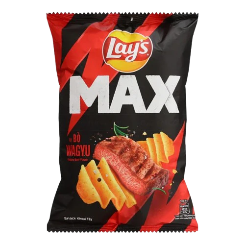 Lay's - Max Wagyu Beef Snack (40 x 75g)