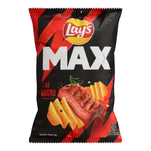 Lay's - Max Wagyu Beef Snack (100 x 42g)