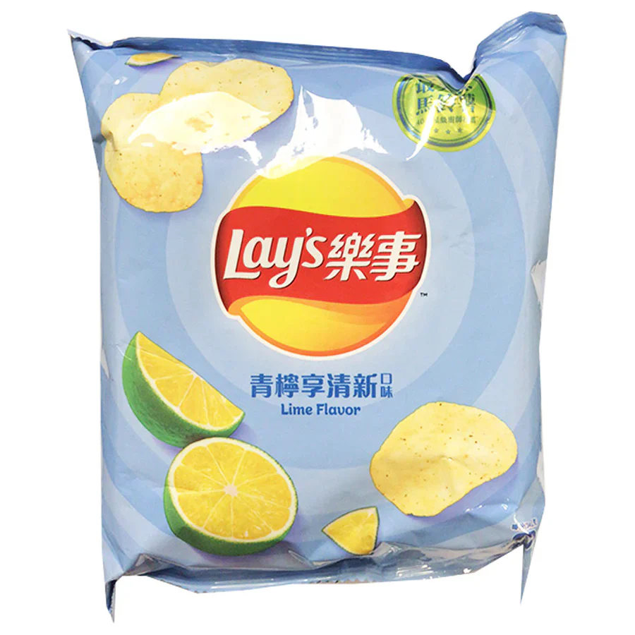 Lay's Potato Chips - Lemon Flavor (12 x 34g)