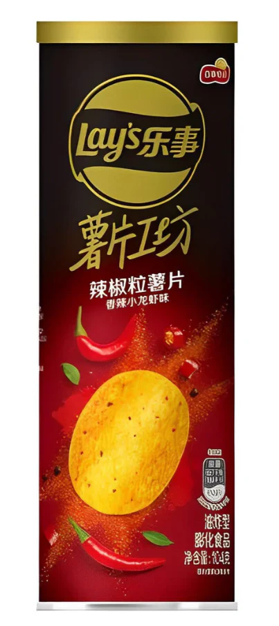Lay's - Spicy Crayfish Can Chips (24 x 90g)