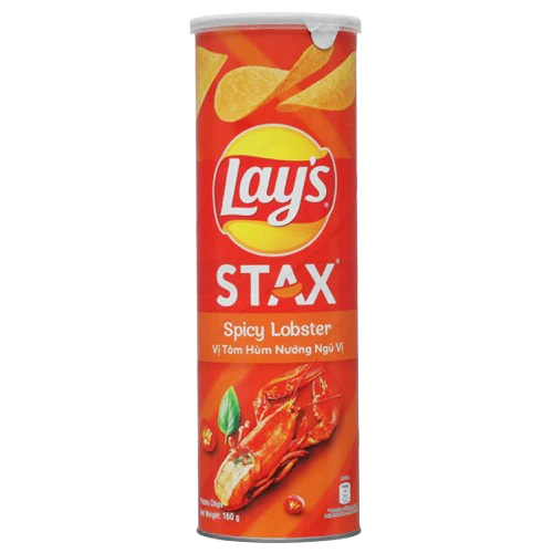Lay's Stax - Spicy Lobster Potato Chips (18 x 150g)