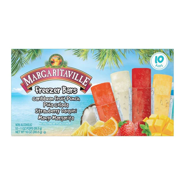 Margaritaville - Freezer Pops Assorted (12 x 10 x 1oz)