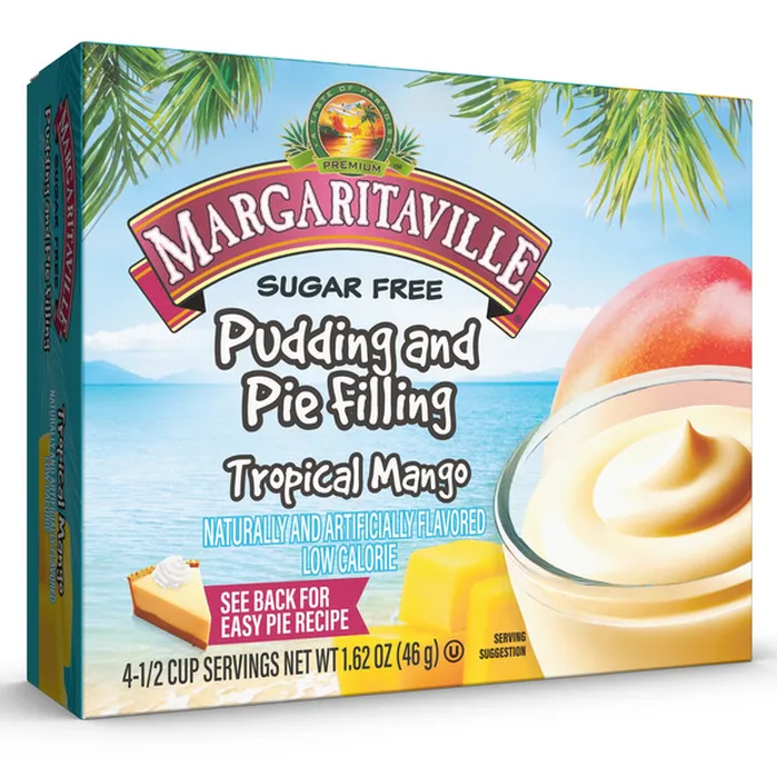 Margaritaville - Instant Pudding Sugar Free Tropical Mango (12 x 1.62oz)