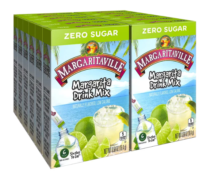 Margaritaville - Margarita Single To Go Drink Mix 6ct (12 x 0.58oz)