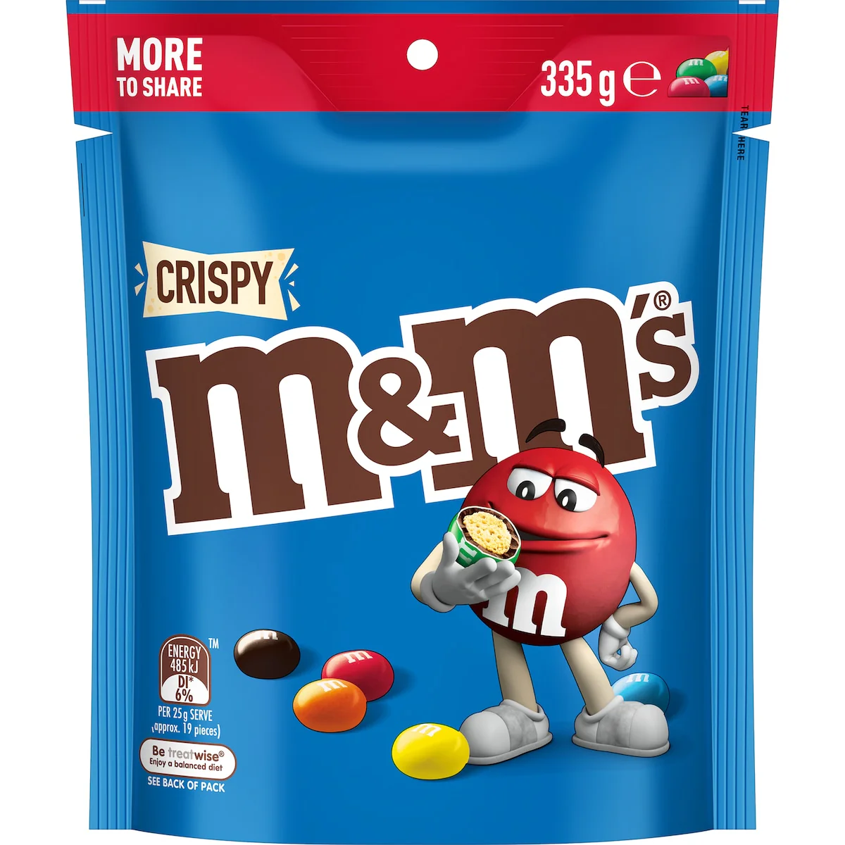 Mars Wrigley - M&MS Crispy Pouch (12 x 335g)