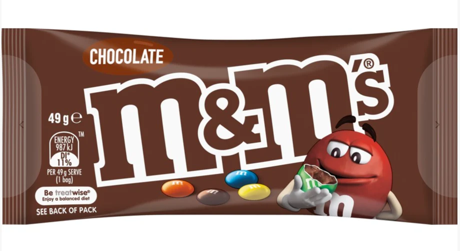 Mars Wrigley - M&MS Milk Chocolate (16 x 12 x 49g)