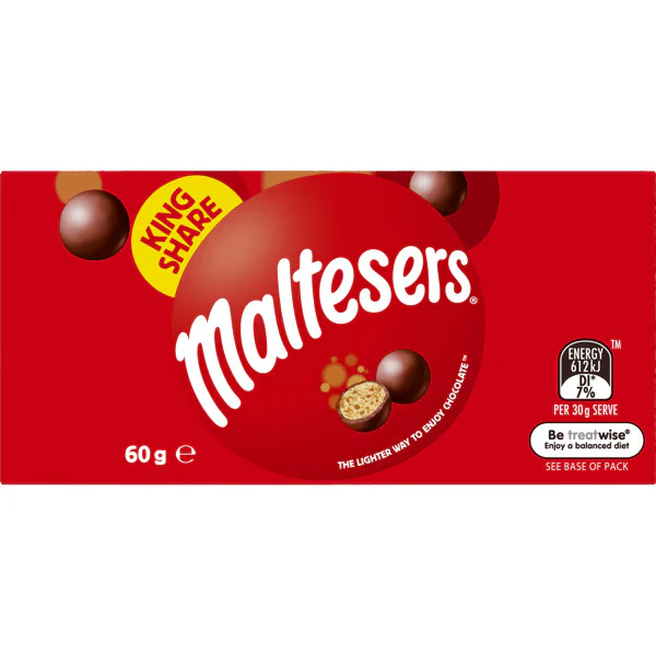 Mars Wrigley - Maltesers Kingshare (6 x 16 x 60g)
