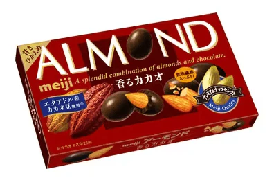 MEIJI Almond Chocolate Cacao  10 x (8 x 75g)
