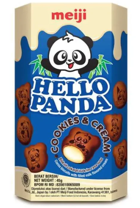 Meiji - Hello Panda Cookies & Cream (8 x 10 x 42g)
