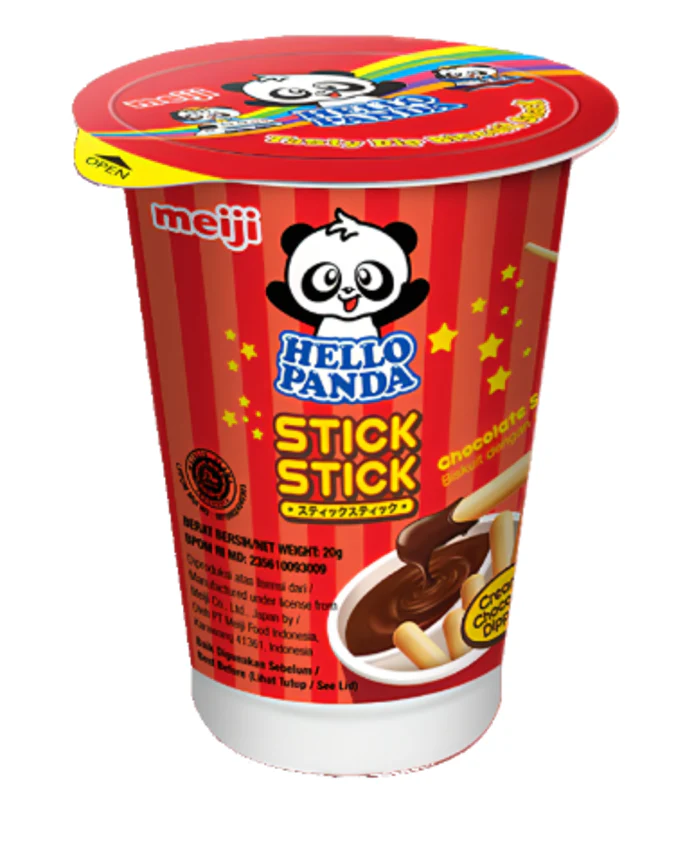 Meiji - Hello Panda Stick Chocolate (12 x 12 x 20g)