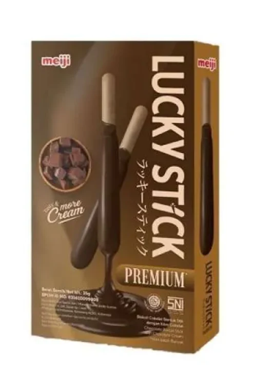 Meiji - Lucky Stick Premium Chocolate (8 x 10 x 35g)