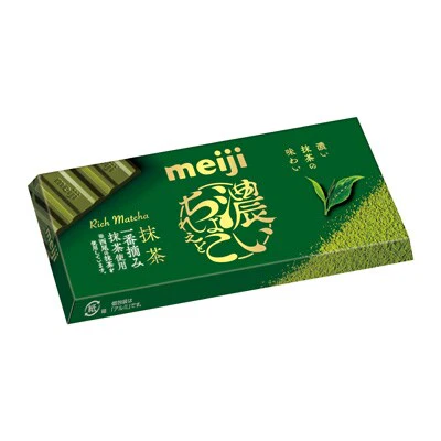 MEIJI Rich Matcha Chocolate 12 x (10 x 46g)