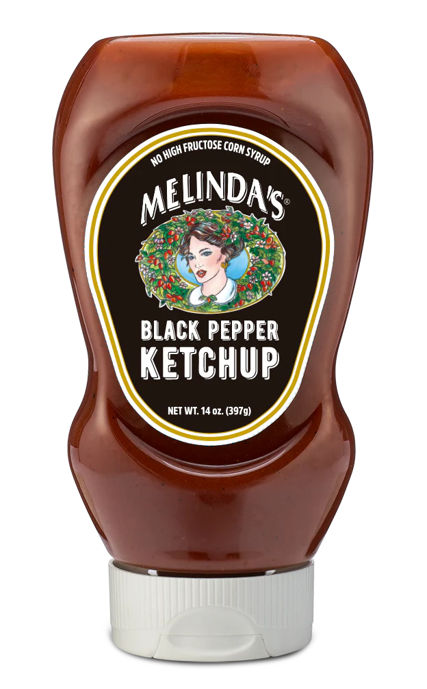 Melinda’s – Black Pepper Ketchup (6 x 14oz)