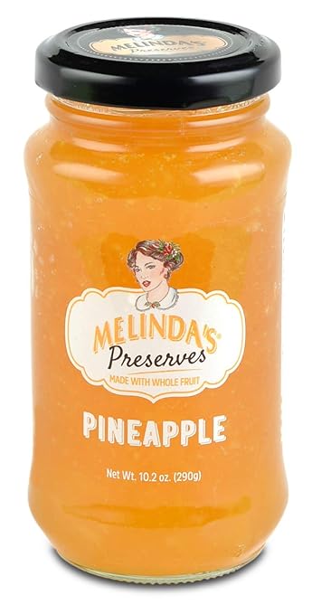 Melinda’s – Whole Fruit Preserves Pineapple (6 x 10.2oz)