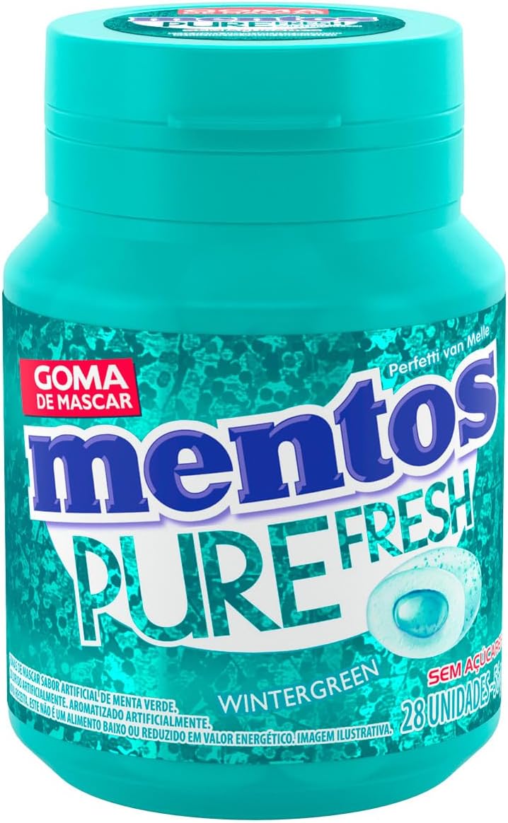 Mentos Gum Wintergreen (36 x 56g)