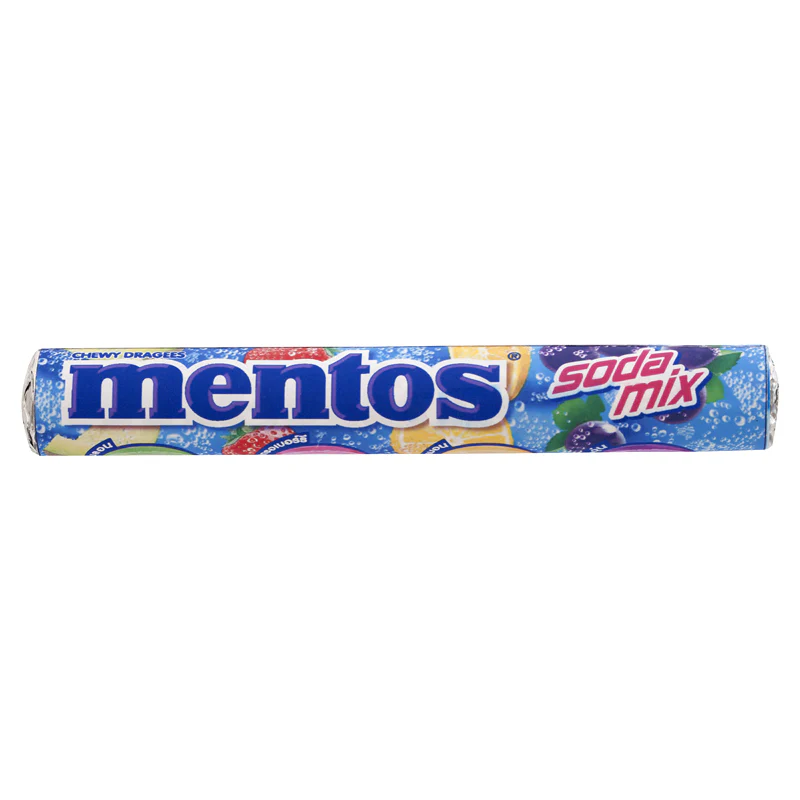Mentos Roll Soda Mix (8 x 24 x 37g)