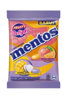 Mentos - Single Flow Wrap Fruity Delight 50 pcs (135g)