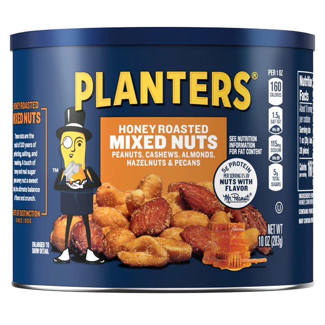 Mixed Nuts Honey Roasted (6 x 10oz)