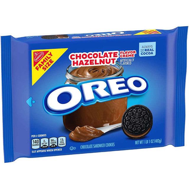 Mondelez - Oreo Chocolate Hazelnut (12 x 17oz)