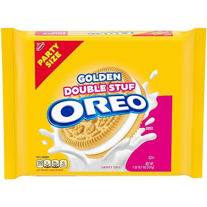 Mondelez - Oreo Golden Double Stuf Party Pack (8 x 26.7oz)
