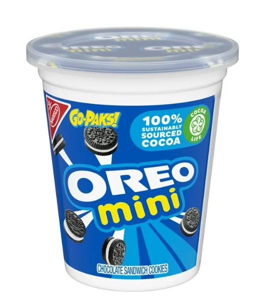 Mondelez - Oreo Mini Chocolate Sandwich Cookies Go-Pak (12 x 3.5oz)