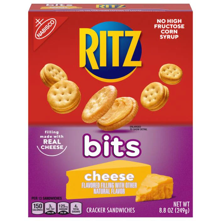 Mondelez - Ritz Bits Cheese Sandwich Crackers (12 x 8.8oz)