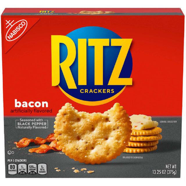 Mondelez - Ritz Crackers Bacon (12 x 13.25oz)