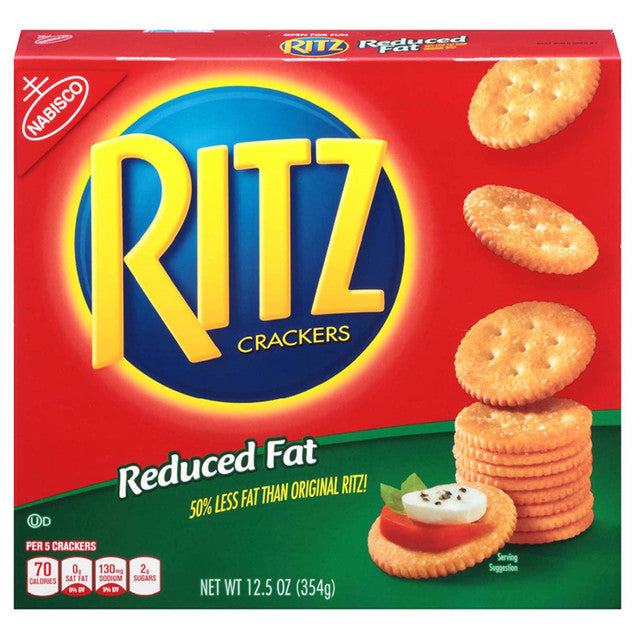 Mondelez - Ritz Crackers Reduced Fat (12 x 12.5oz)