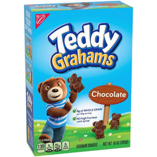 Mondelez - Teddy Grahams Chocolate Snacks (6 x 10oz)