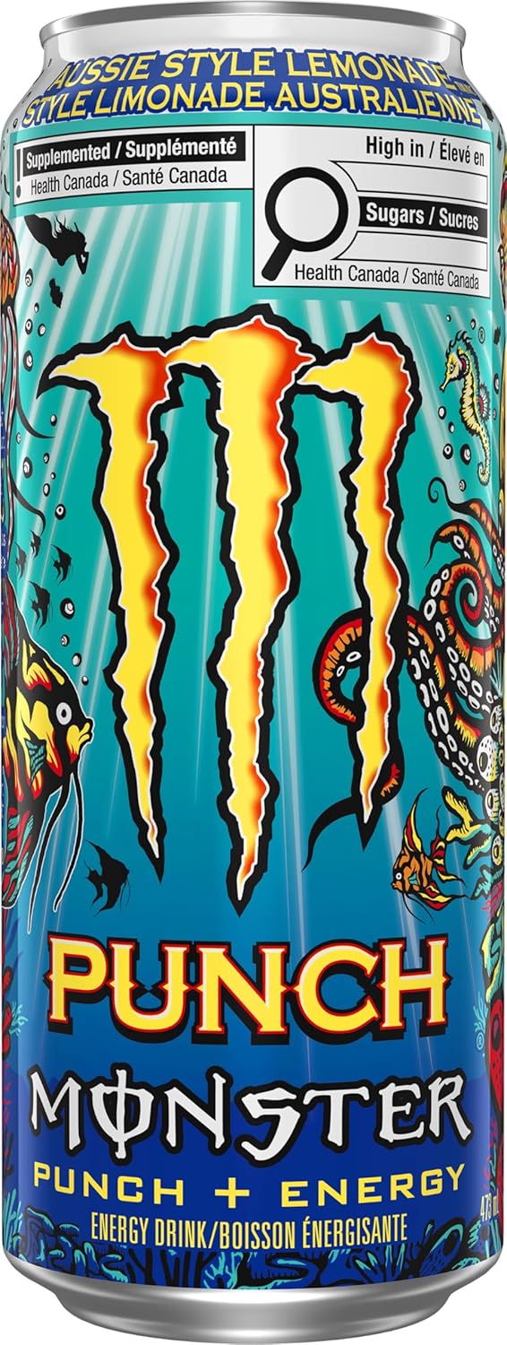 Monster Energy - Juice Aussie Style Lemonade (12 x 473ml)