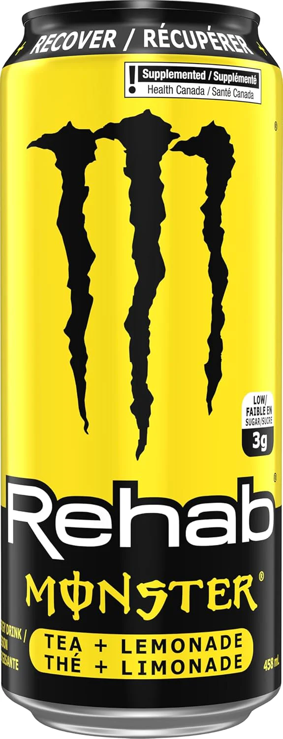 Monster Energy - Rehab Tea Lemonade (12 x 458ml)