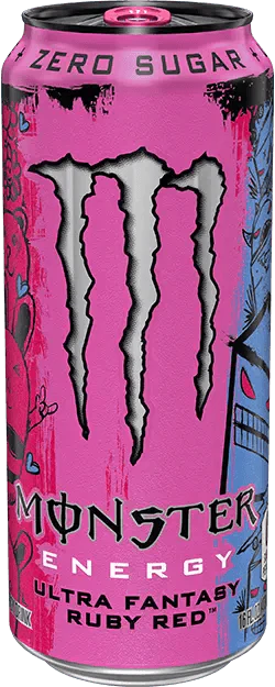 Monster Energy - Ultra Fantasy Ruby Red (24 x 16oz)