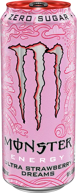 Monster Energy - Ultra Strawberry Dreams (24 x 16oz)