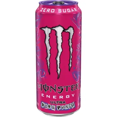 Monster - Ultra Punk Punch Energy Drink (24 x 16oz)