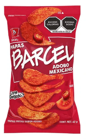 Mx Barcel - Chips Adobadas (30 x 42g)