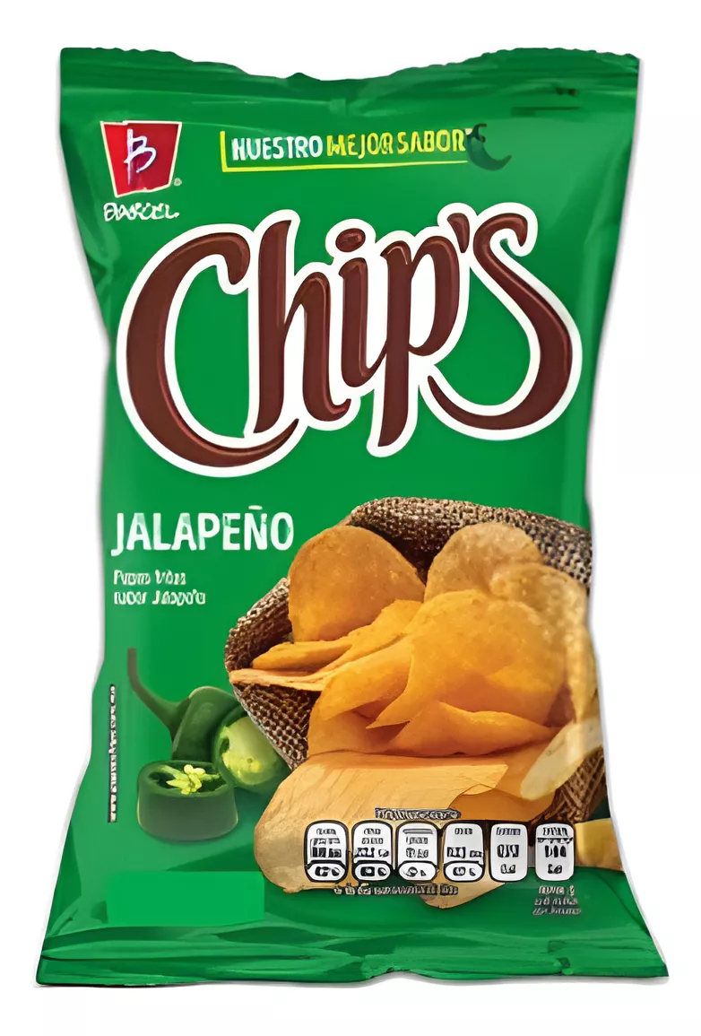 MX Barcel - Chips Jalapeno (3 x 500g)