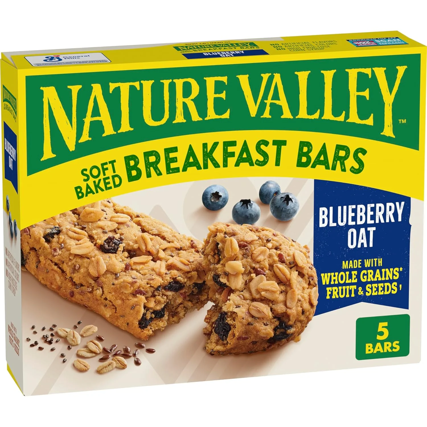 Nature Valley Breakfast Soft Baked Bar Blueberry Oat (6 x 8.85oz)