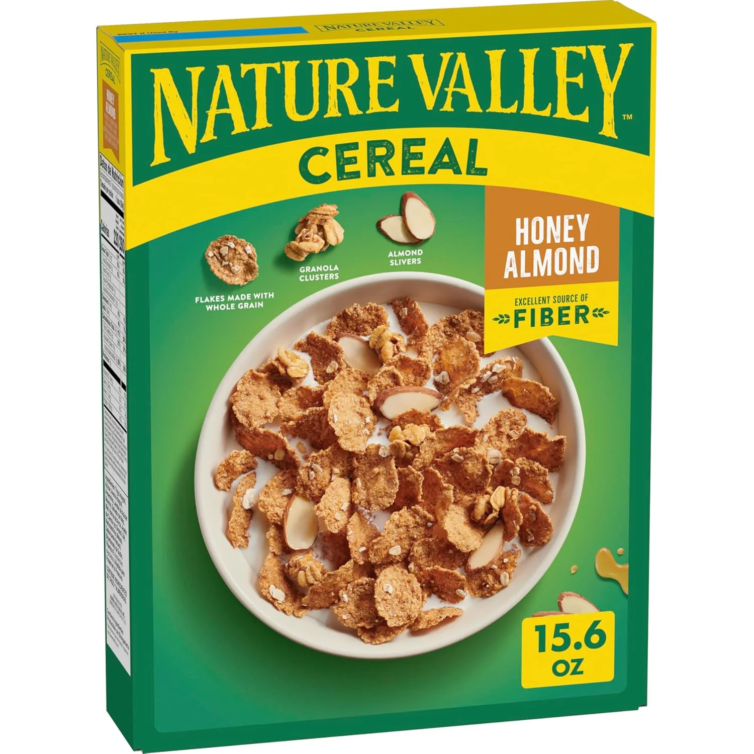 Nature Valley Cereal - Honey Almond Cereal Medium Size (10 x 15.6oz)