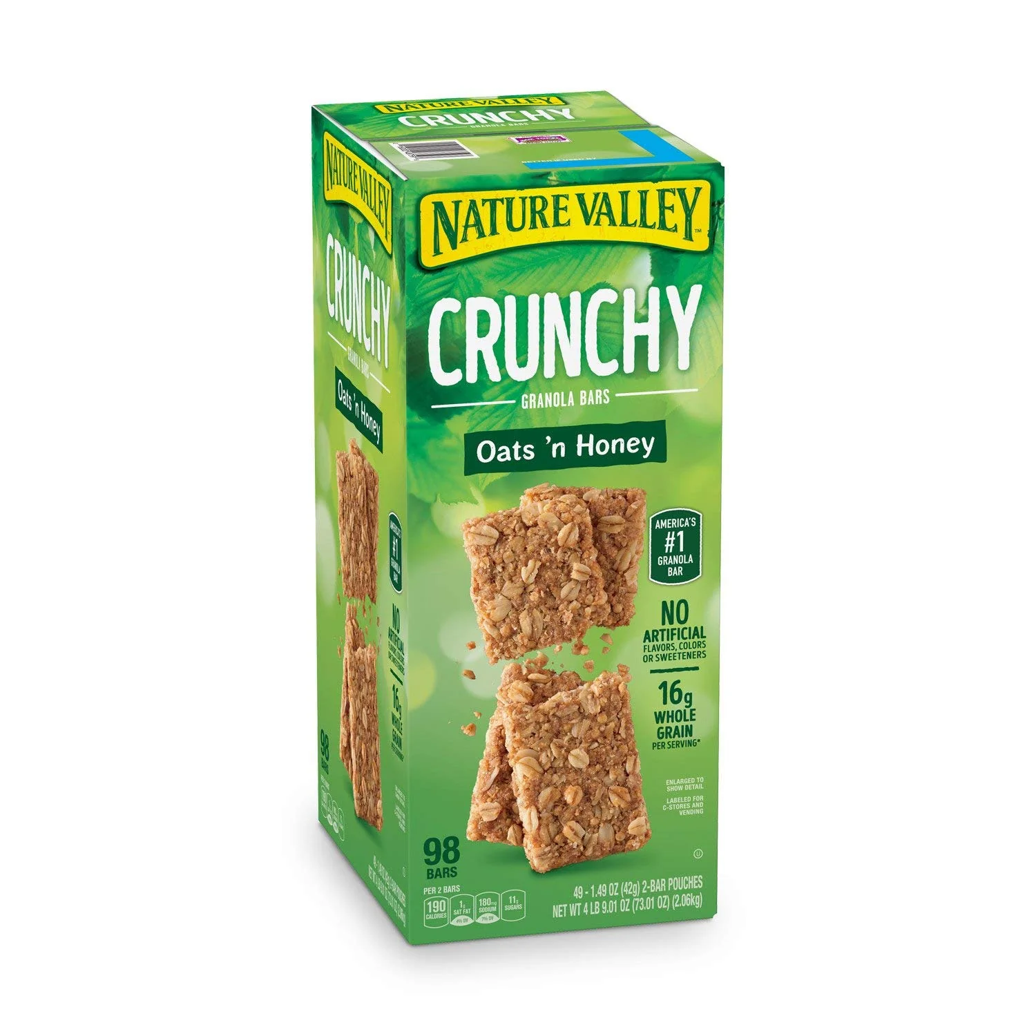 Nature Valley - Crunchy Granola Bars Oats 'n Honey (144 x 0.74oz)
