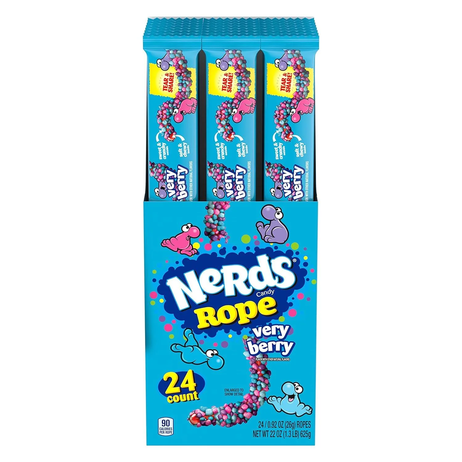 Nerds - Rope Very Berry 24CT (12 x 0.92oz)