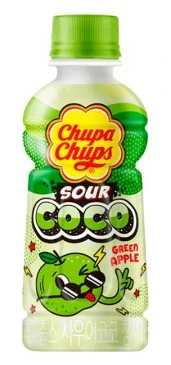 NONGSHIM Chupa Chups Sour Coco Green Apple (24 x 240ml)