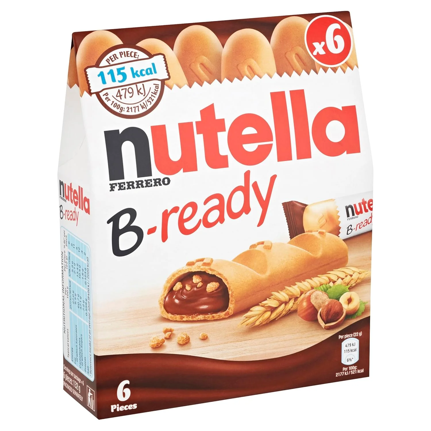 Nutella B-ready (8 x 132g)