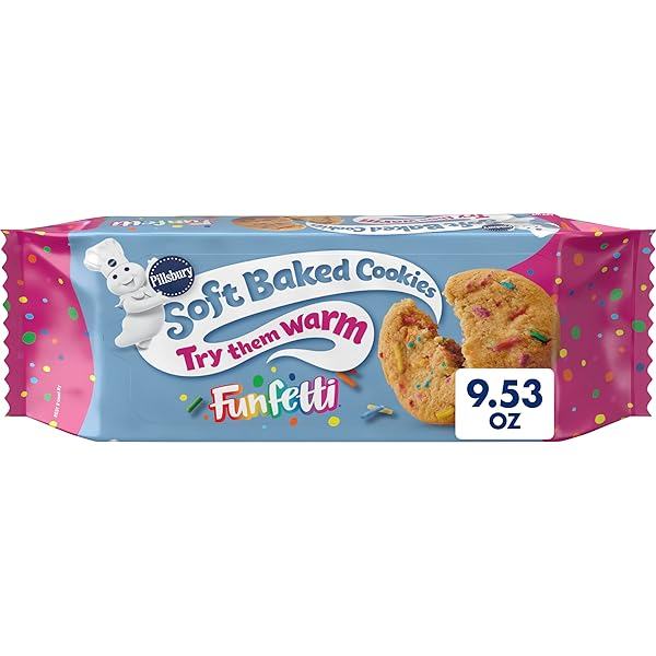 Pillsberry - Soft Baked Funfetti Cookies 18CT (12 x 9.53oz)
